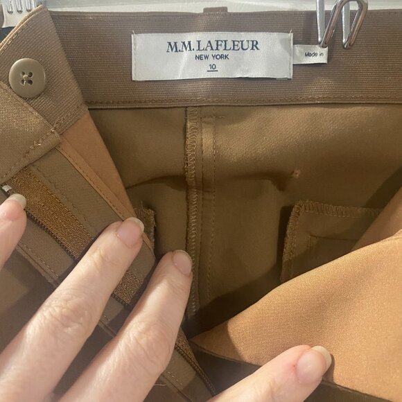 MM Lafleur Pant Dark Khaki 10 - Picture 6 of 10